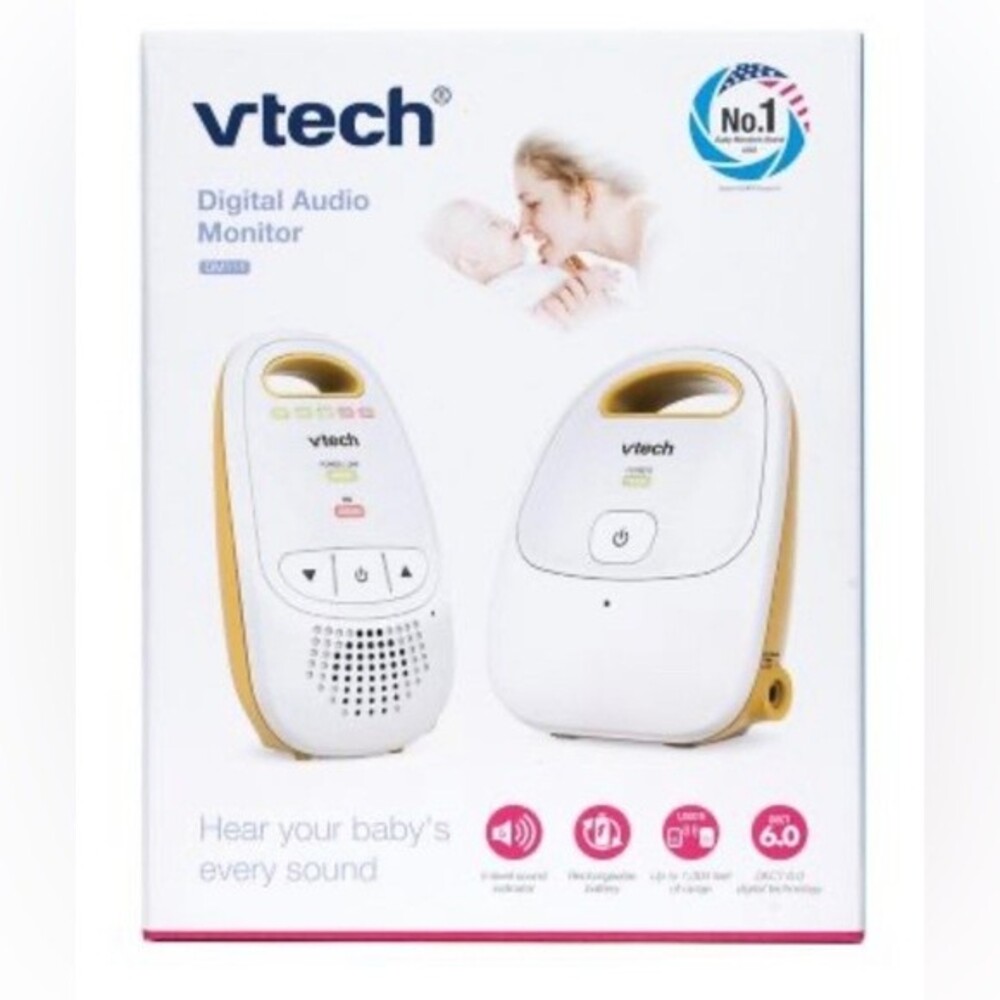 VTech DM111 Safe & Sound Digital Audio Monitor Model #DM111